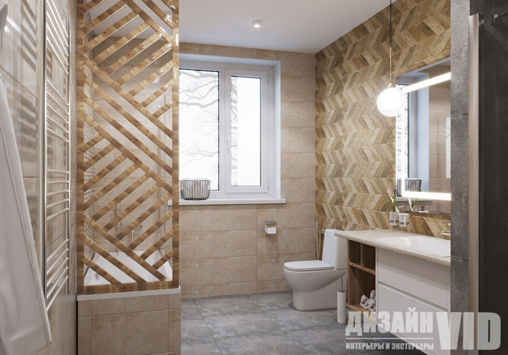 Дизайн-проект двухэтажного дома 400 метров