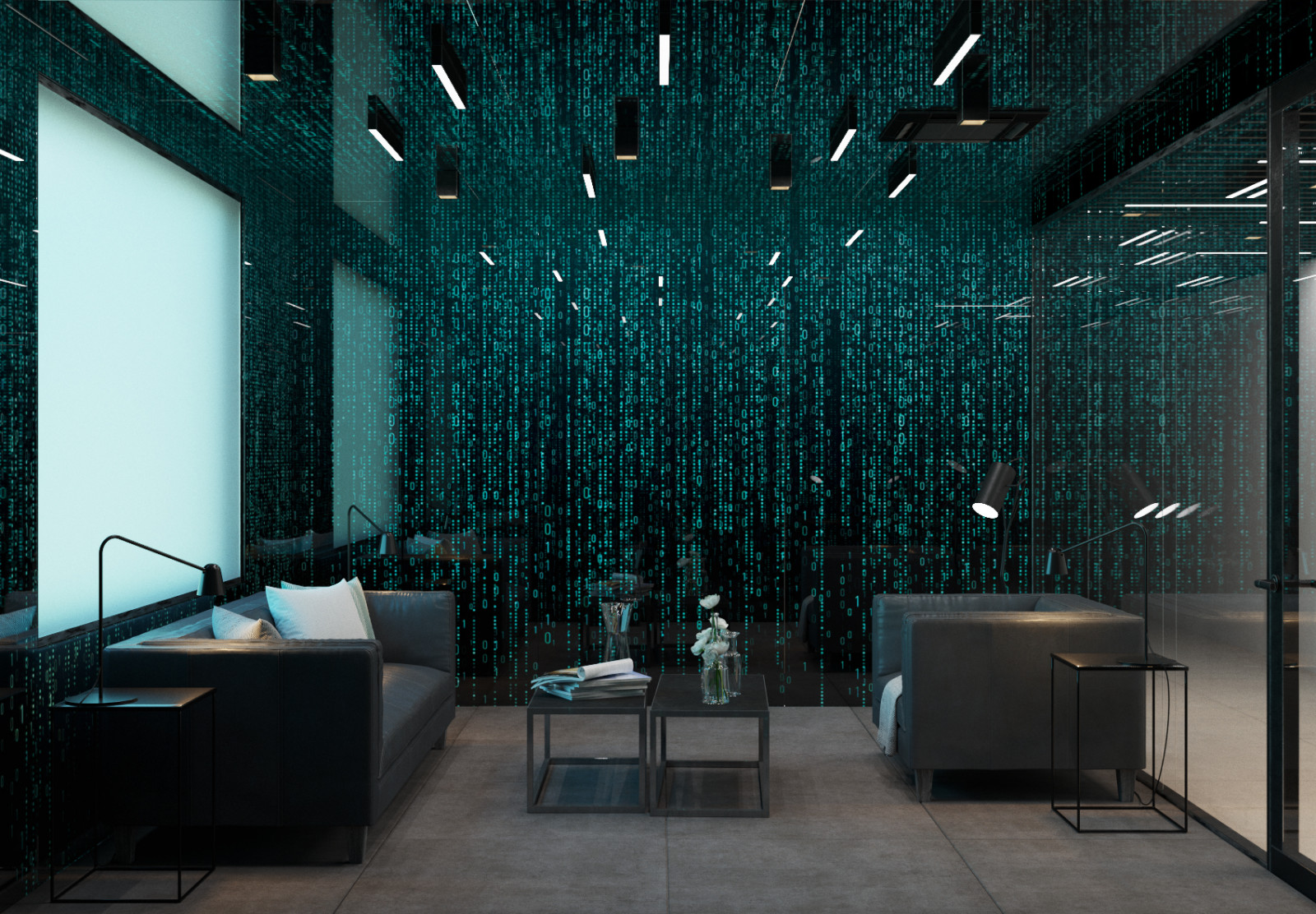 Обложка проекта: Интерьер переговорной для IT-компании