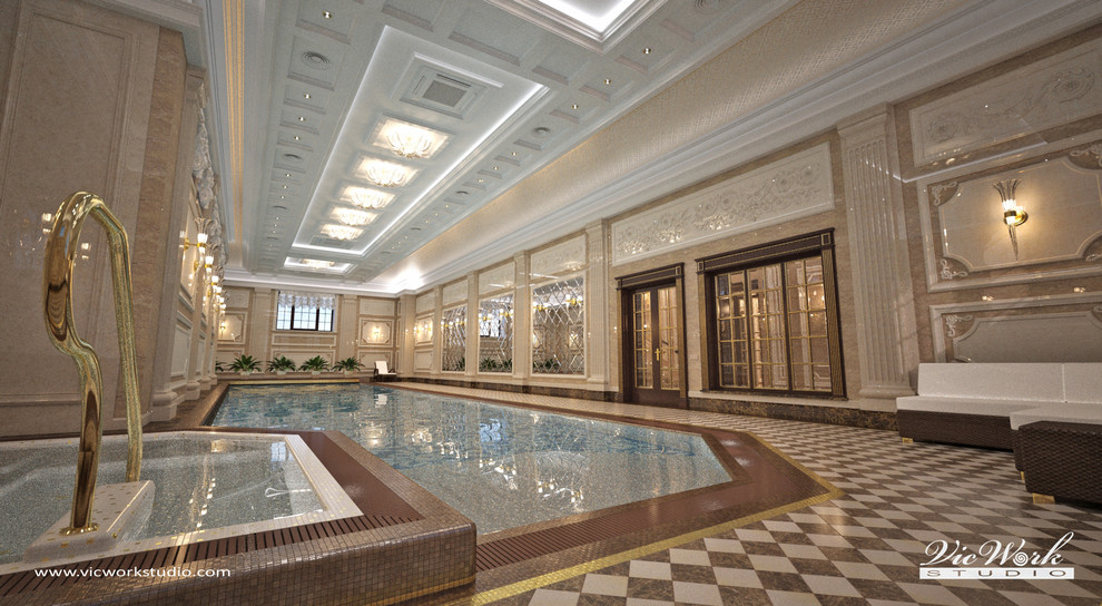 SPA zone. H Residence interiors