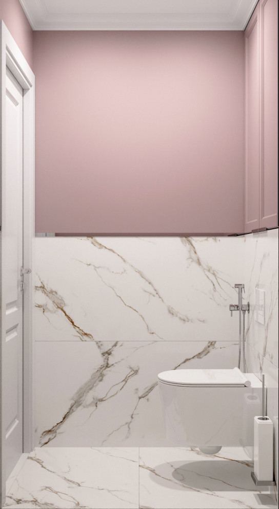 Дизайн проект квартиры "Пудра"