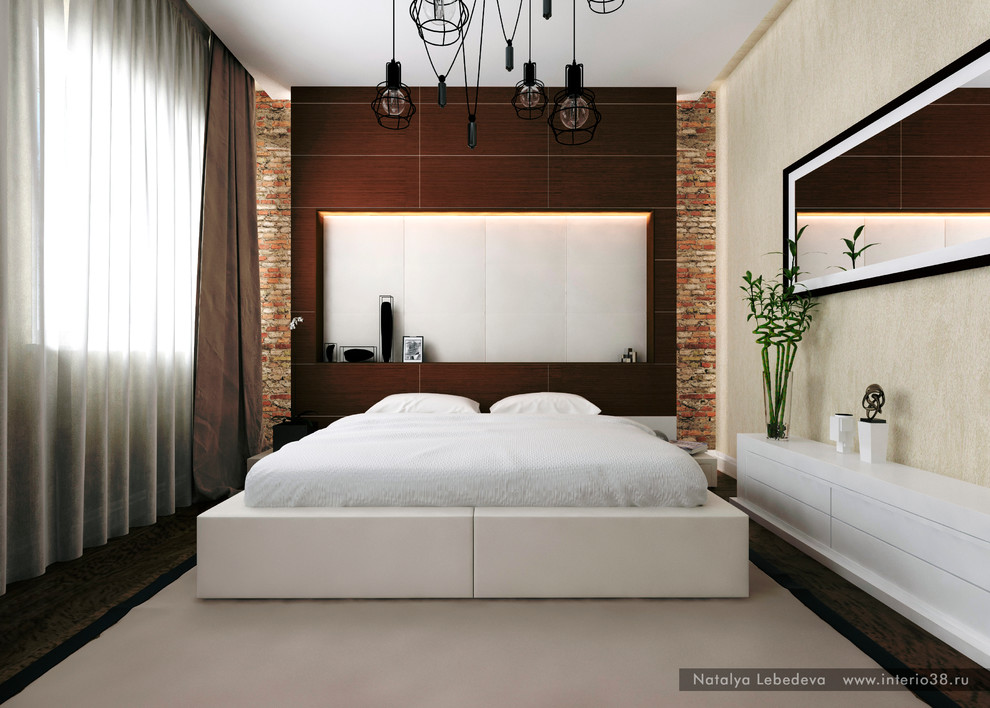 Обложка проекта: Спальня. Стилизация под лофт
