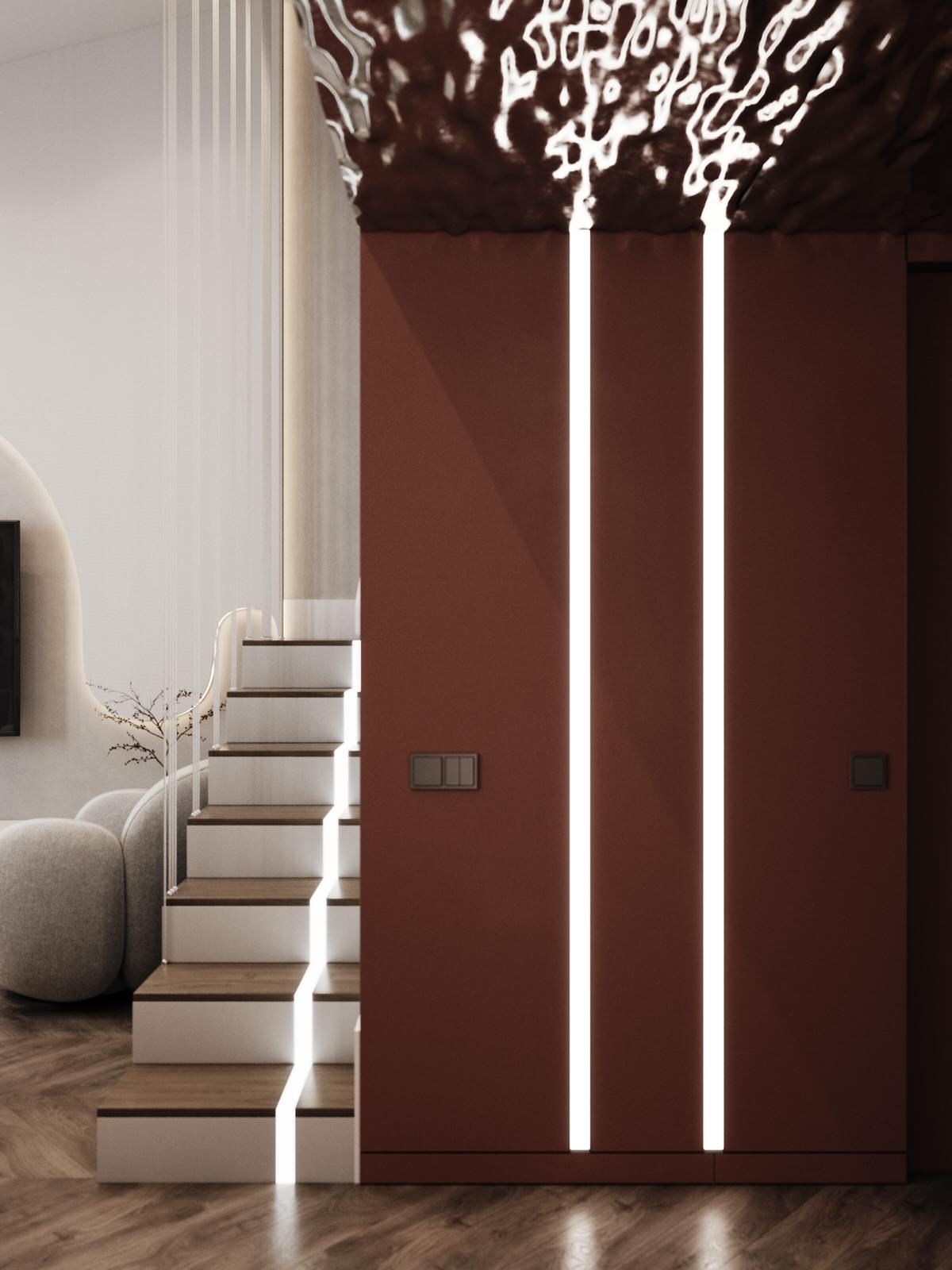 Проект двухуровневой квартиры ЖК Образцовый