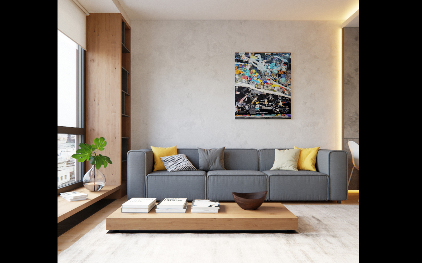 Обложка проекта: Проект квартиры для молодого человека в Жк Лайнер