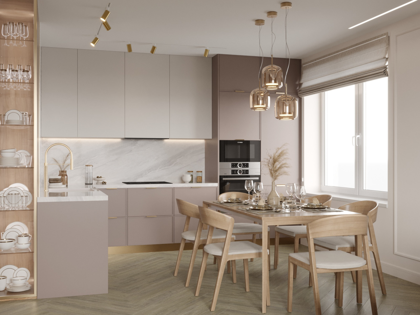 Дизайн интерьера квартиры в ЖК " Пять столиц"