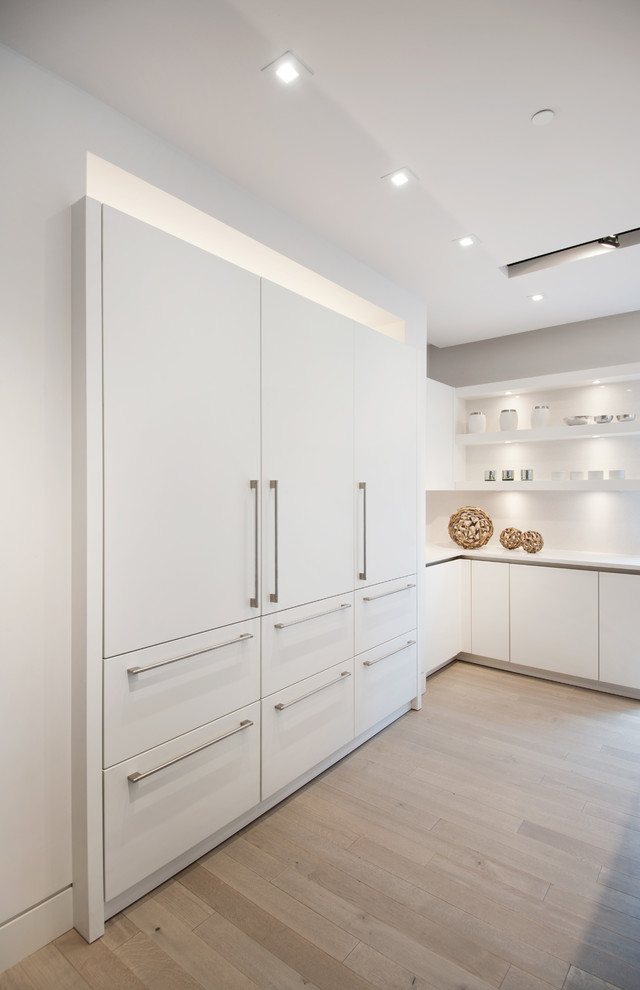 Интегрируемые холодильники в интерьере