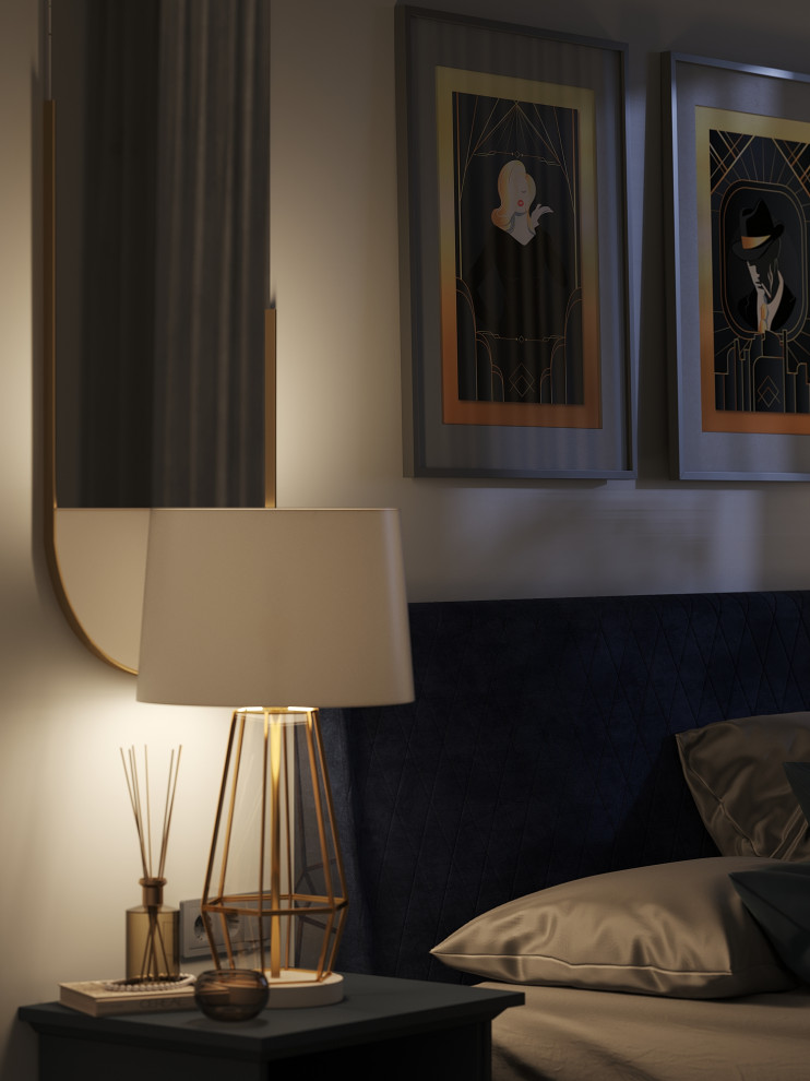 Спальня ар-деко