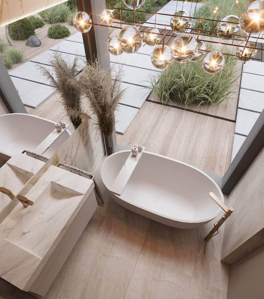 Дизайн светлого сан.узла