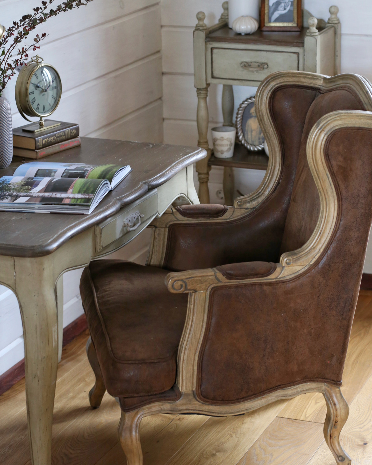 Нежный интерьер дома в Шохово