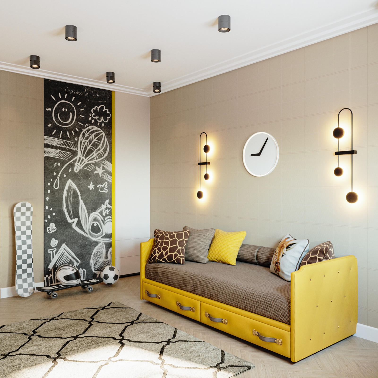 Трехкомнатная квартира Солнечный остров