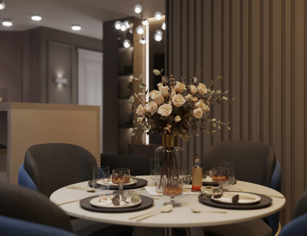 Квартира 50 кв.м. в стиле Неоклассика