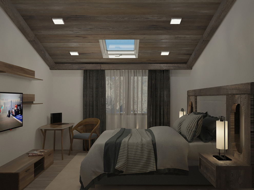 Деревянный дом в стиле "Шале" в д.Завидово Тверской области