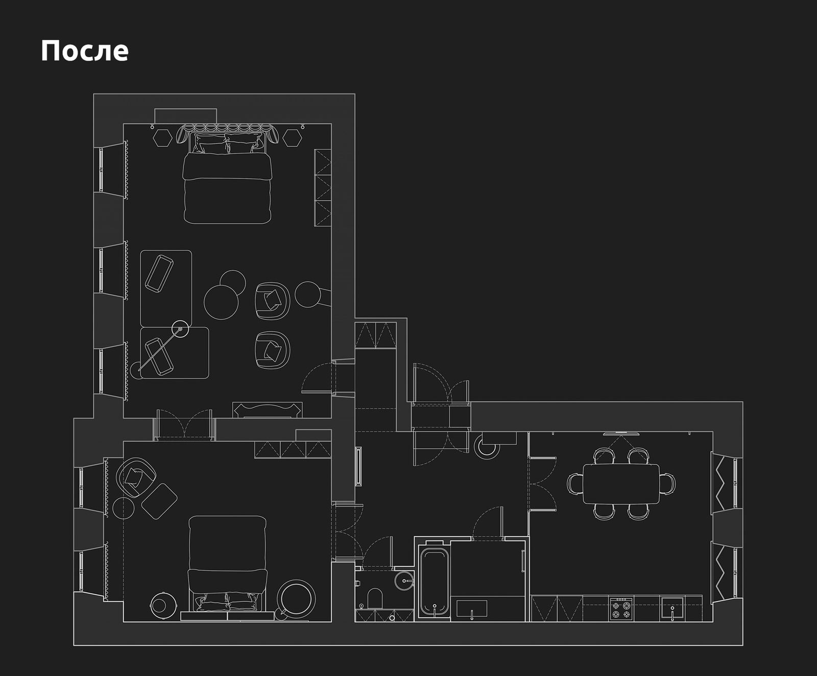 План квартиры после