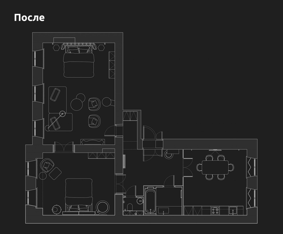 План квартиры после