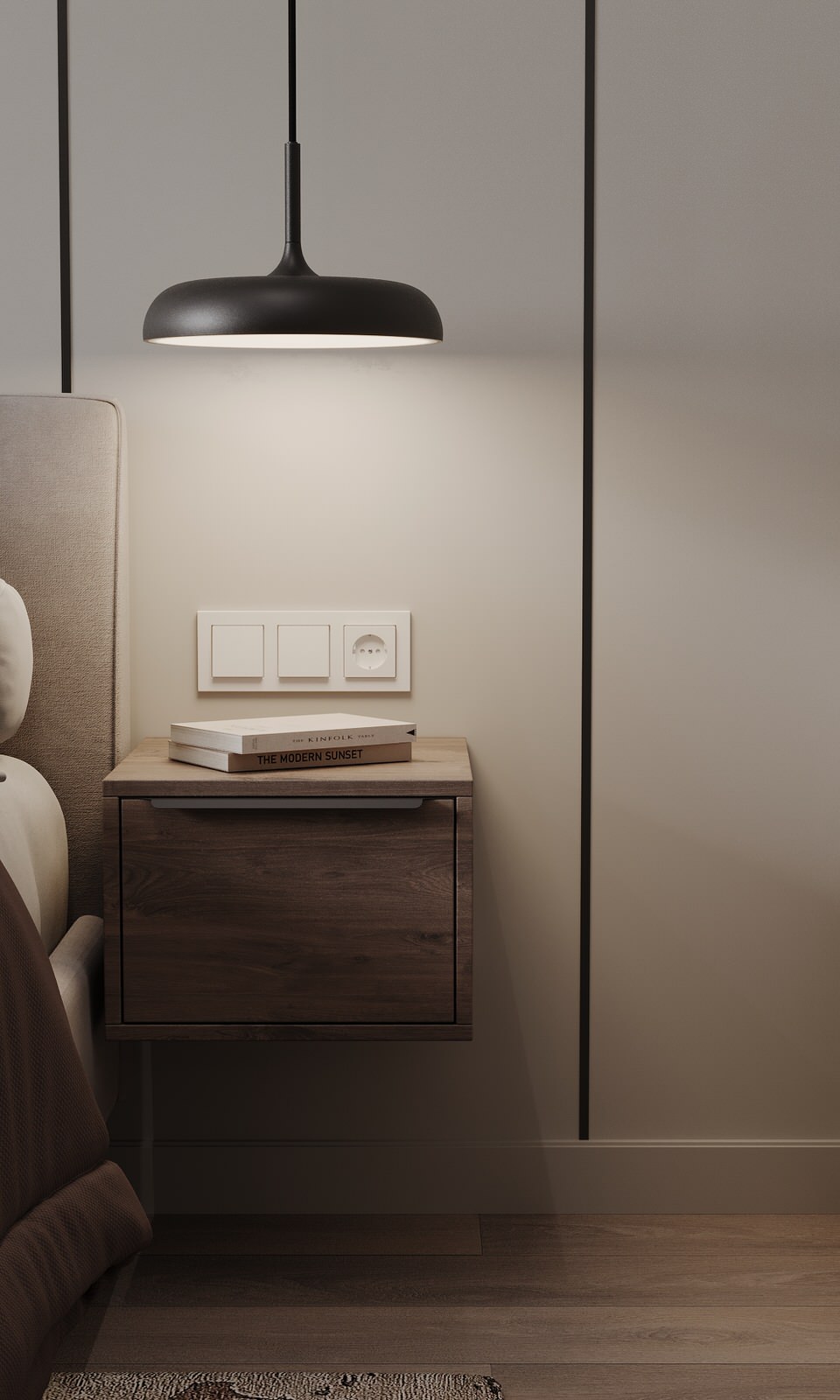 Интерьер квартиры в ЖК "Гармония"