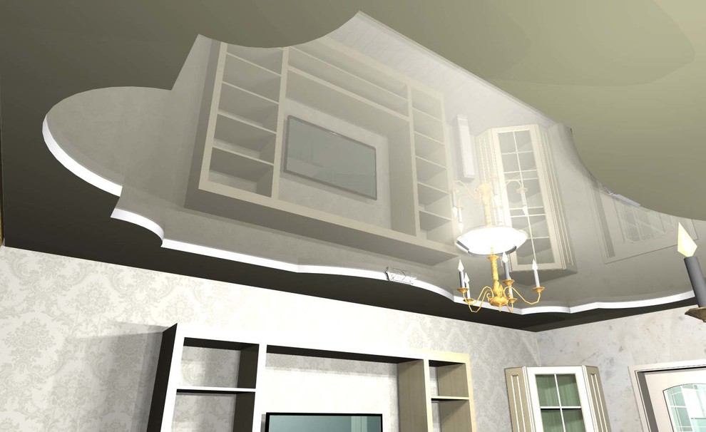 Варианты отделки гостиной