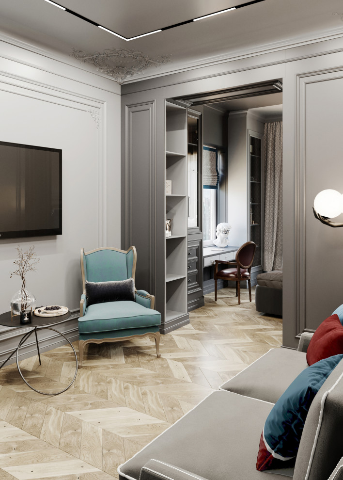 Проект квартиры в Сочи "Бантики & Косички"