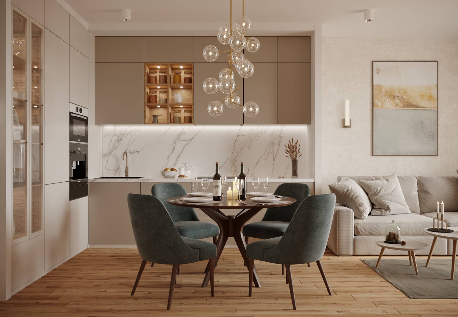 ЖК «LENINGRAD» 50м2., проект 2020г.