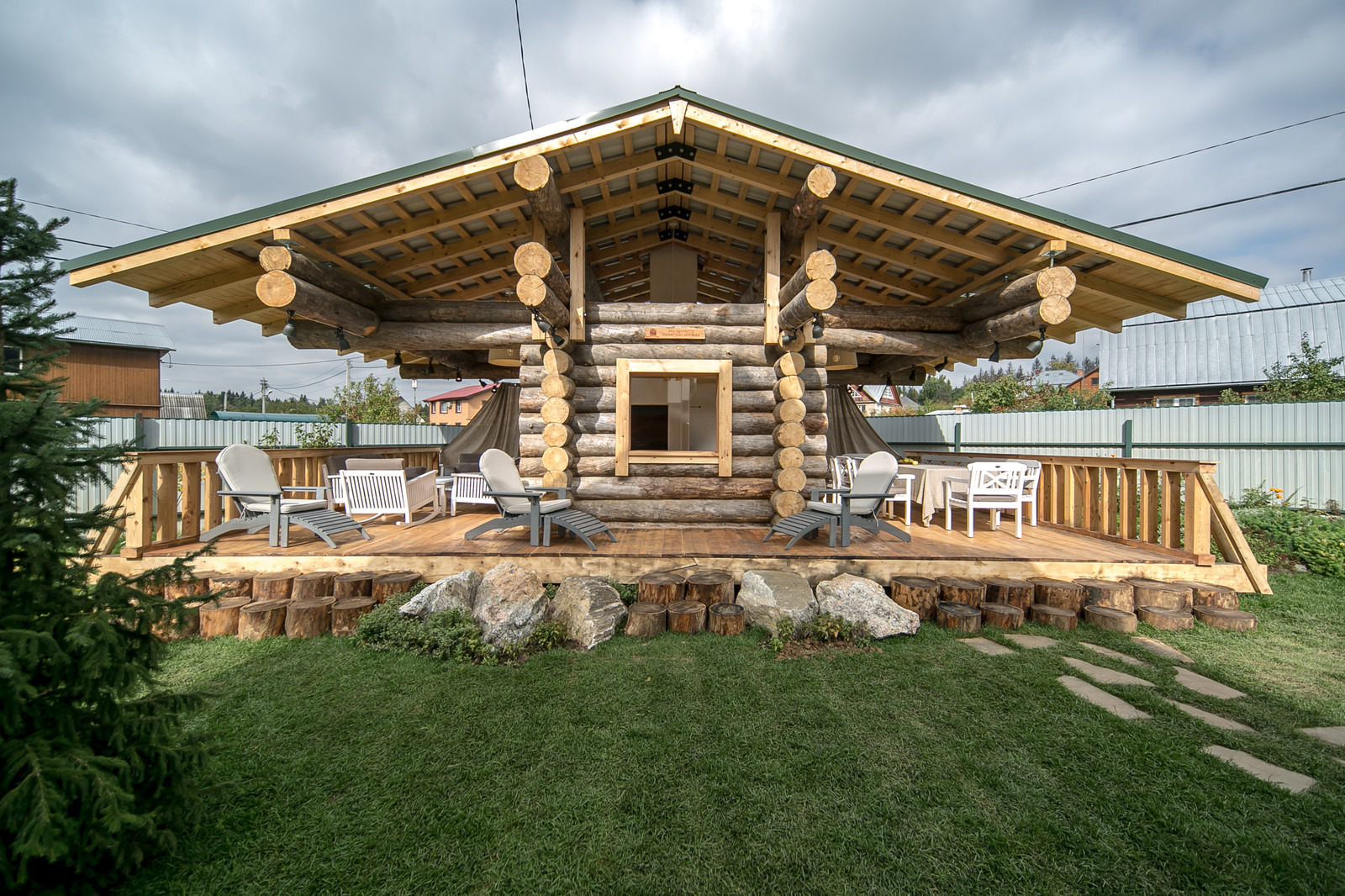 Парящий сруб