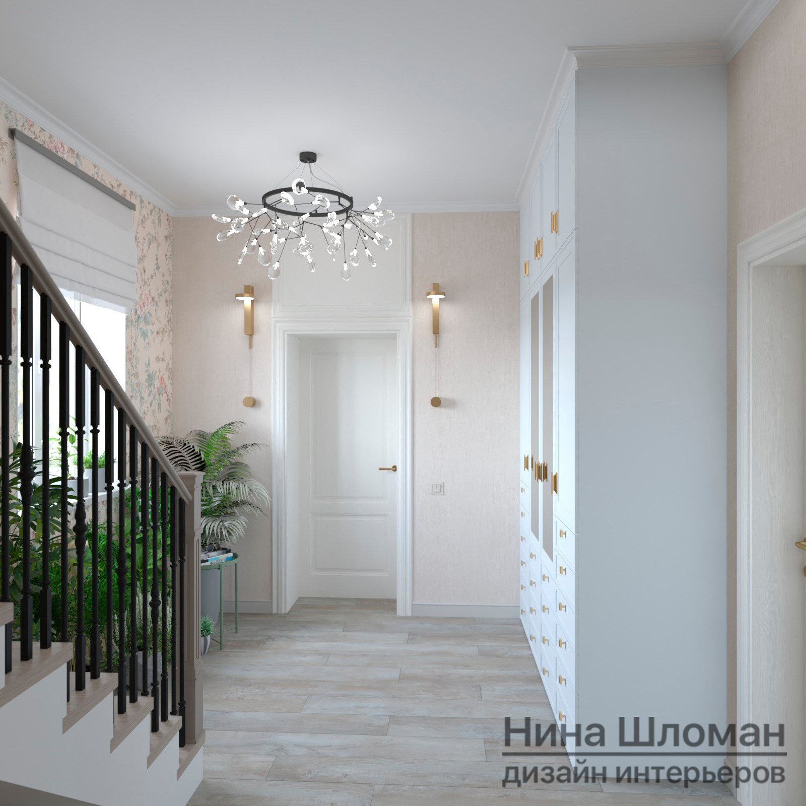 Романтичный интерьер дома в Старом Кировске