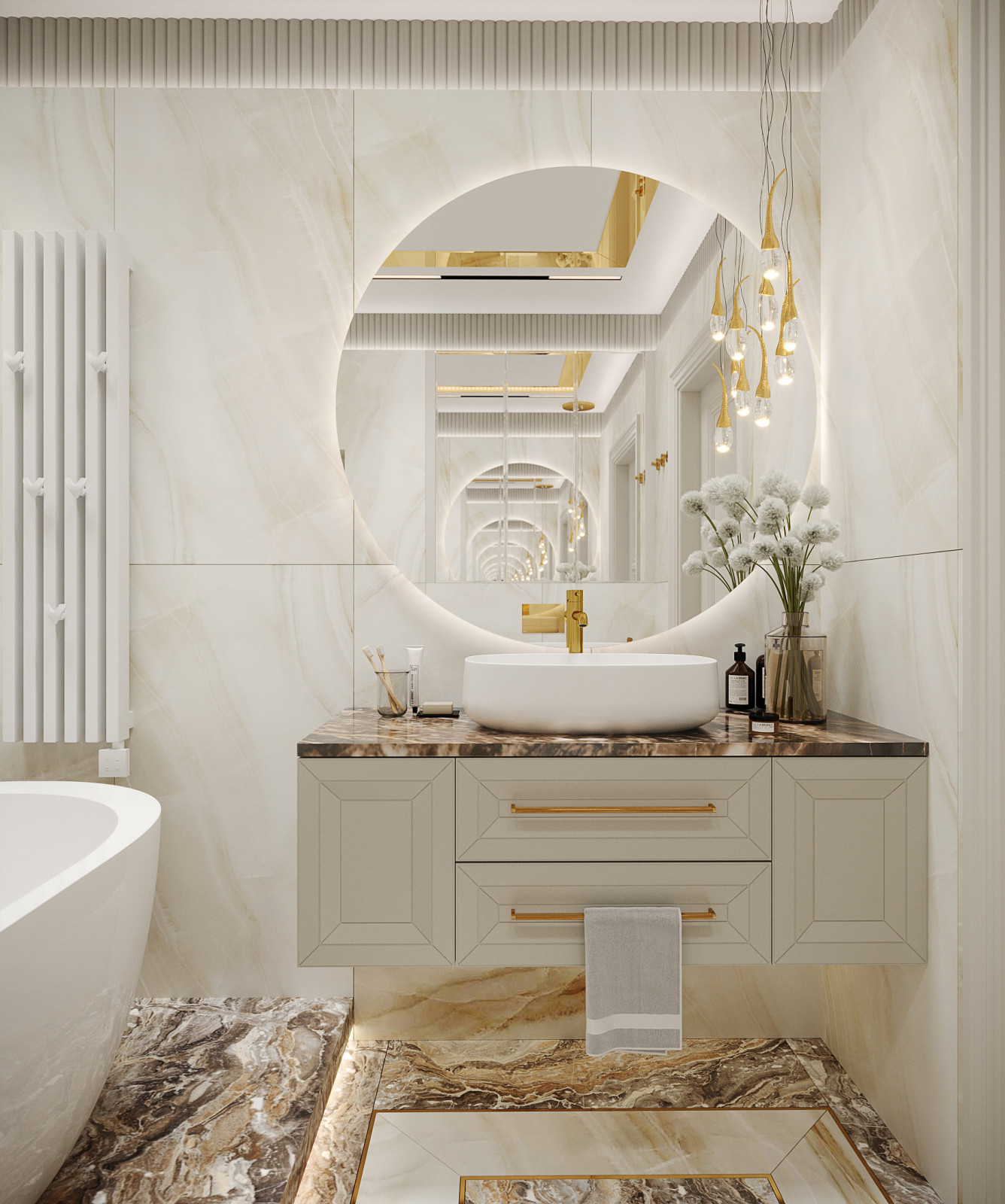 Дизайн проект квартиры "Современные тенденции"