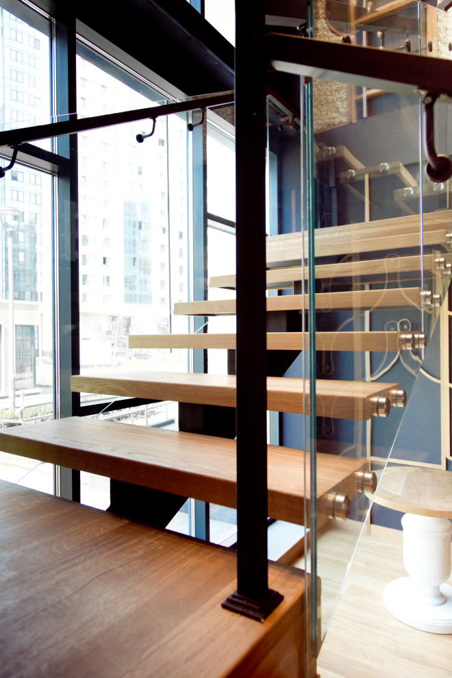 Лестница в частную пекарню