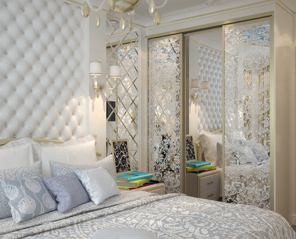 European elegance in bedroom design - 3D vizualisation