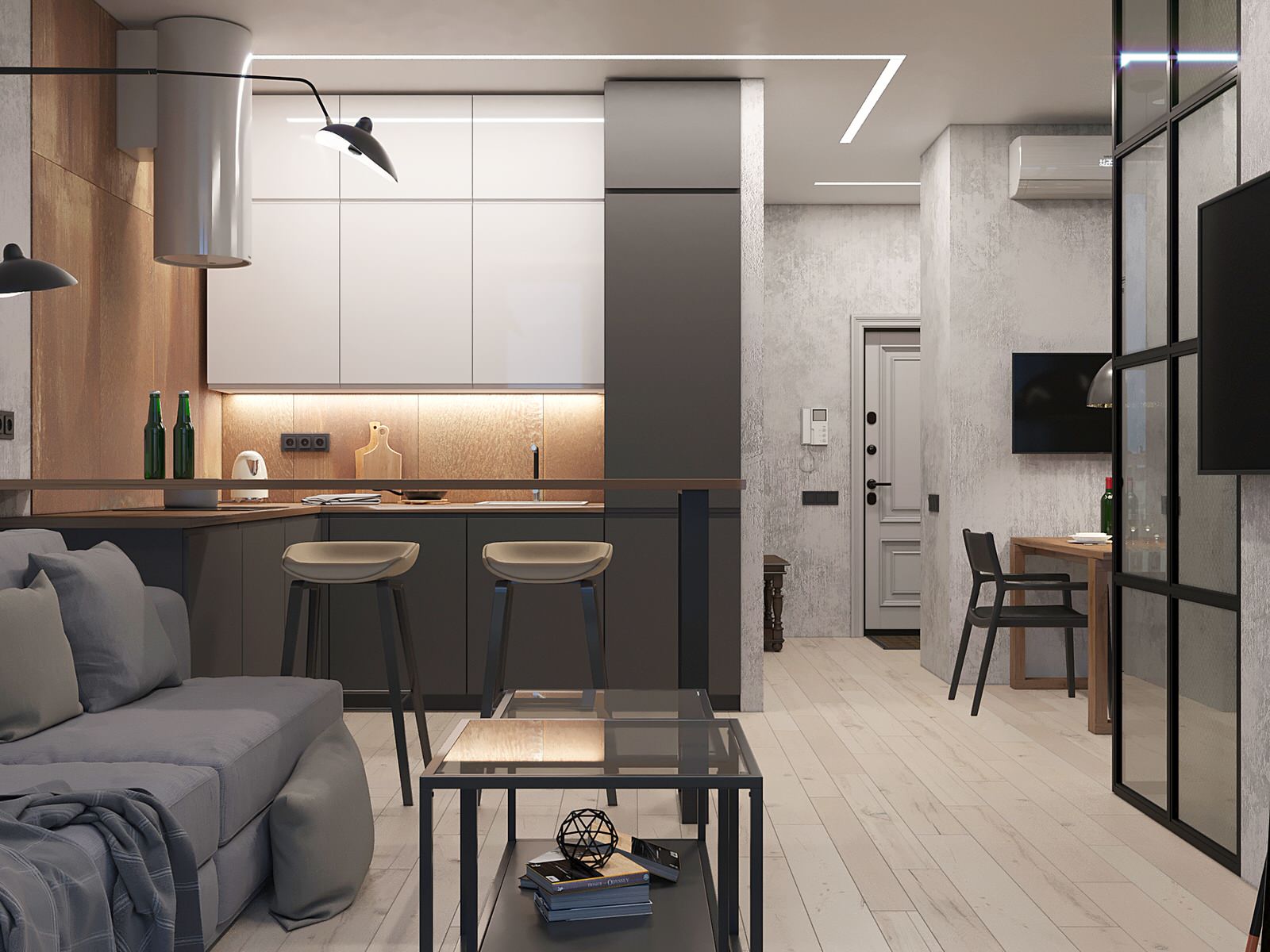 Квартира-студия в ЖК "Пресня Сити"