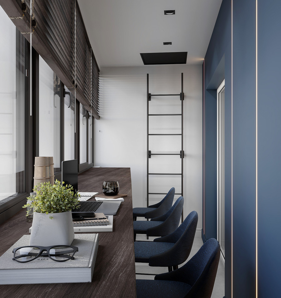 Дизайн-проект трехкомнатной квартиры в современном стиле