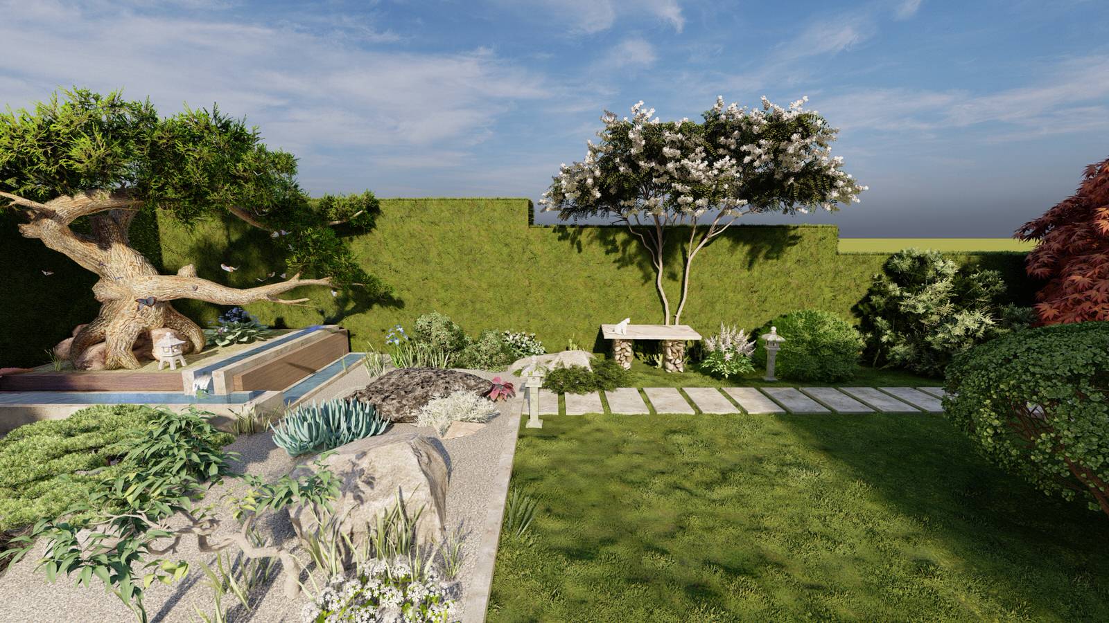 Сад "Многоликий". КП Райт Вилладж