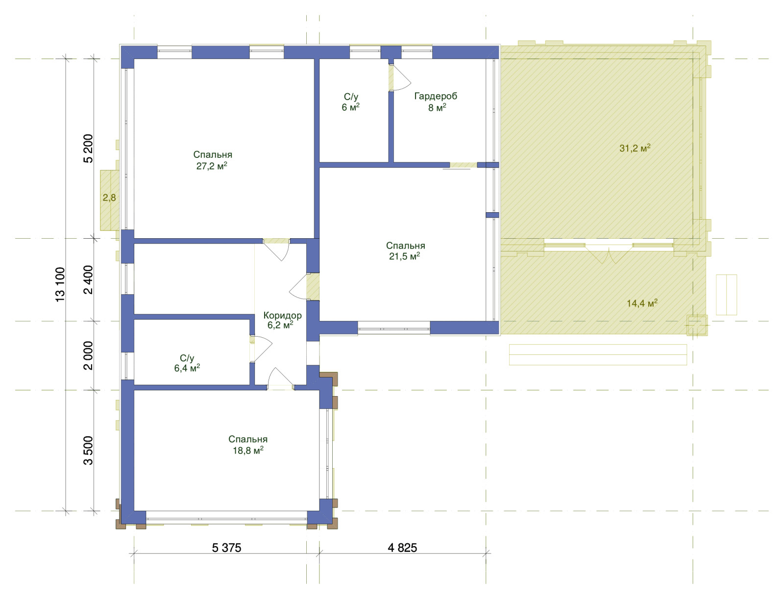 Современный дом в Софрино