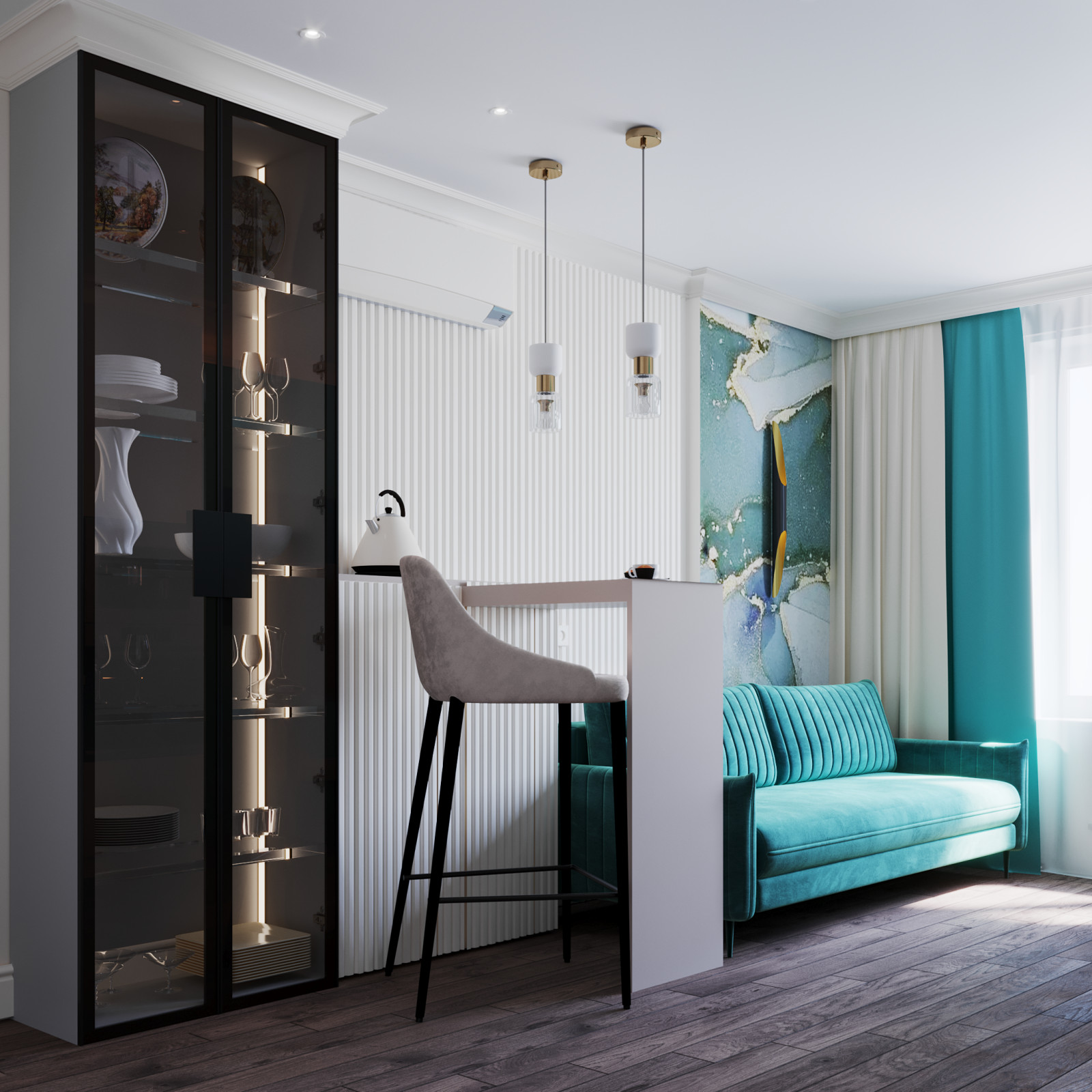 Кухня для женщины 20 кв.м.