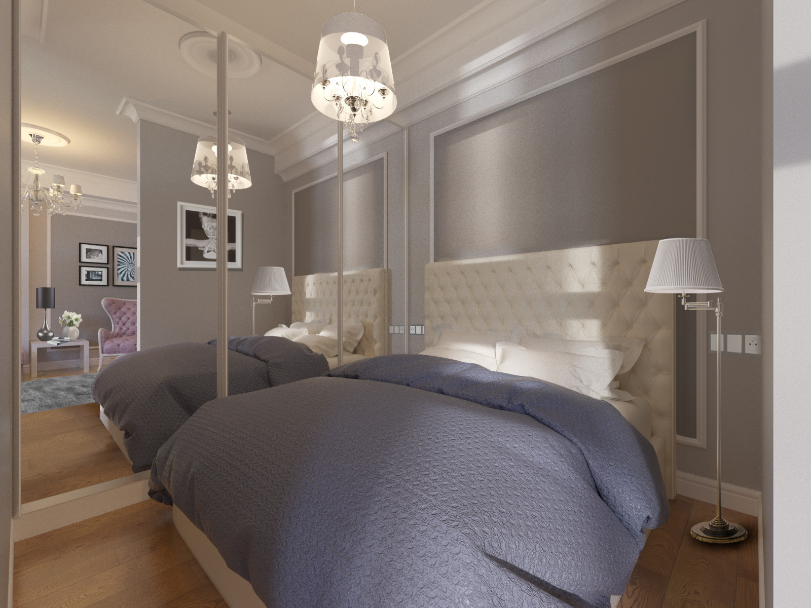 Interior design small apartment