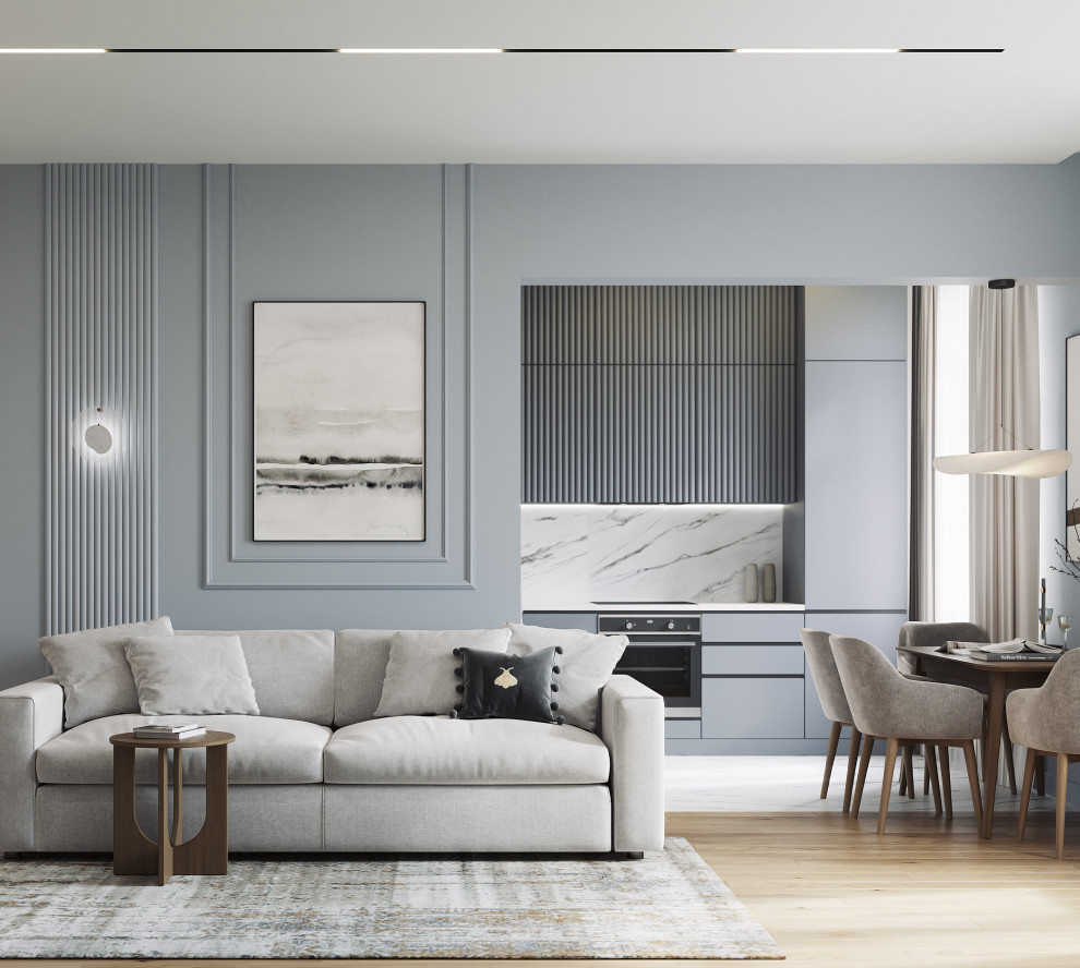 Дизайн-проект 3-х комнатной квартиры в Москве, 65 кв.м