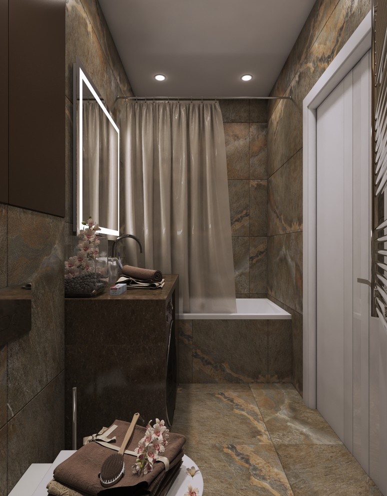 Проект 2-комнатной квартиры для молодой девушки