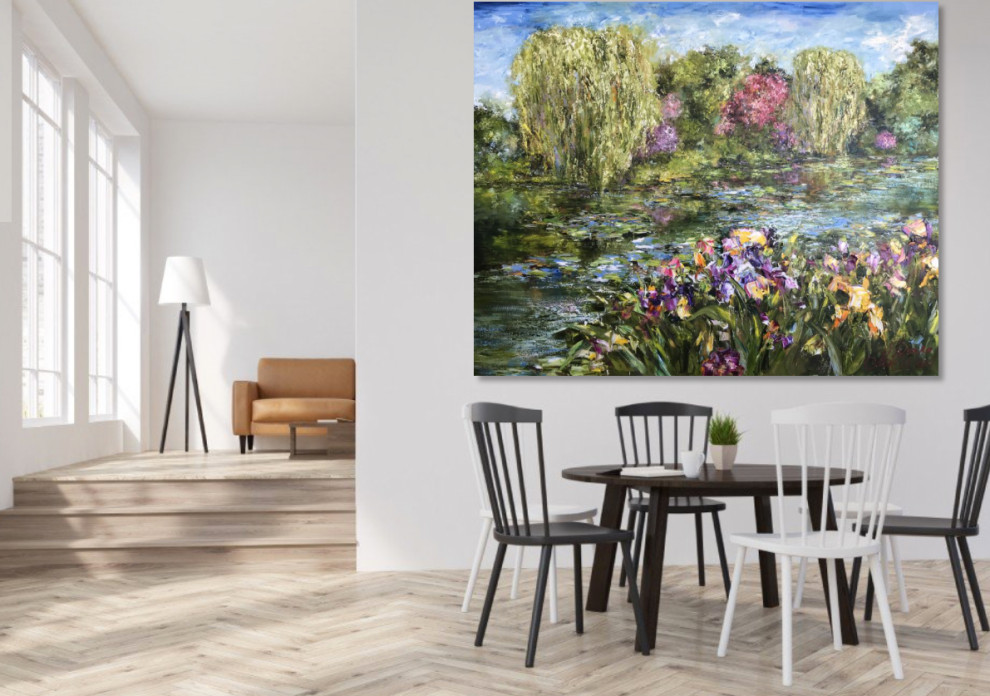 Гостиная - Дизайн интерьера - Картины художницы Дианы Маливани (5)