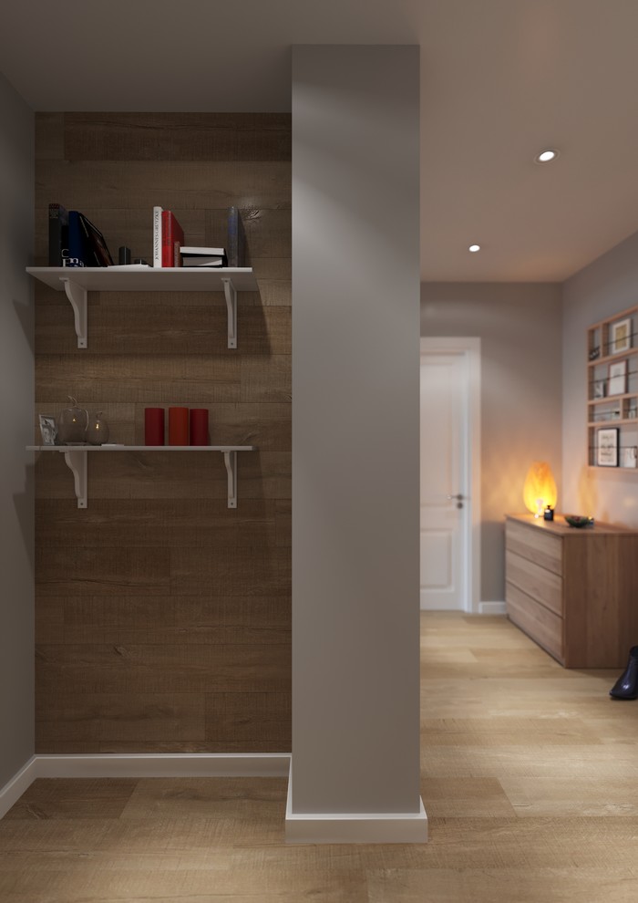 Уютная скандинавия с яркими акцентами