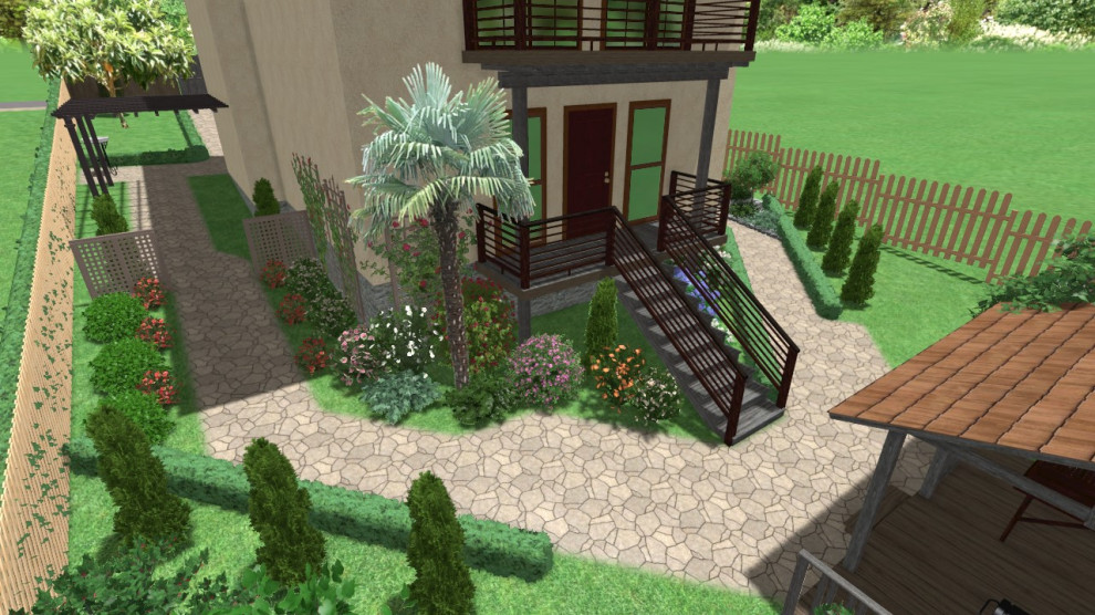 Приусадебный участок индивидуального жилого дома