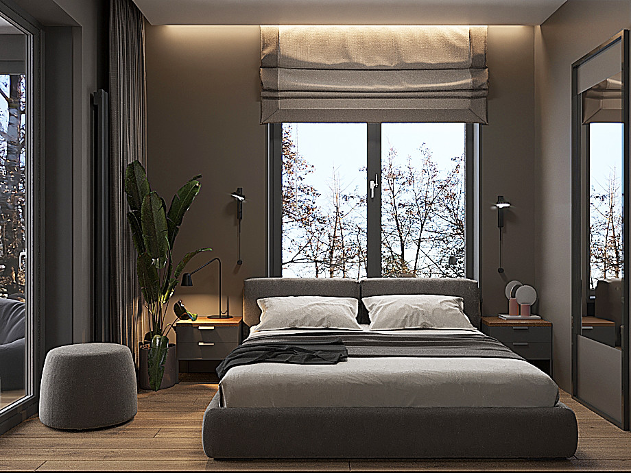 Минималистичный интерьер на Юге Москвы