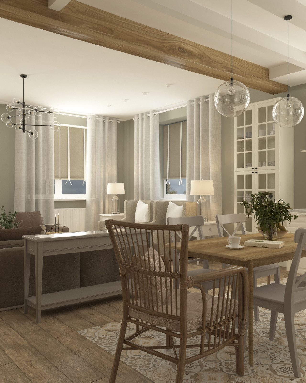 ГОСТИНАЯ 1-Й ЭТАЖ