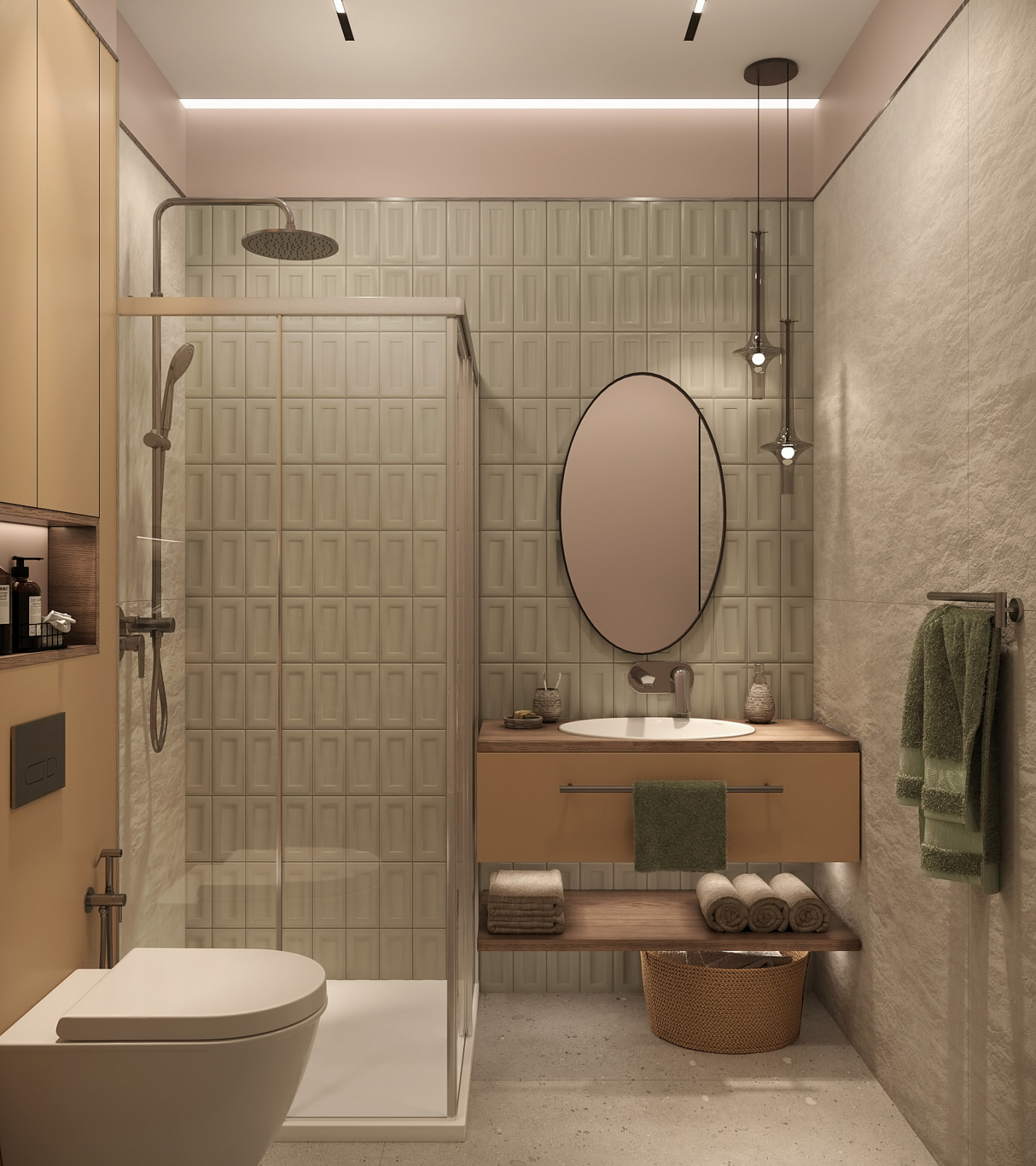 ЖК "Огни". Квартира для большой семьи. Санузел.