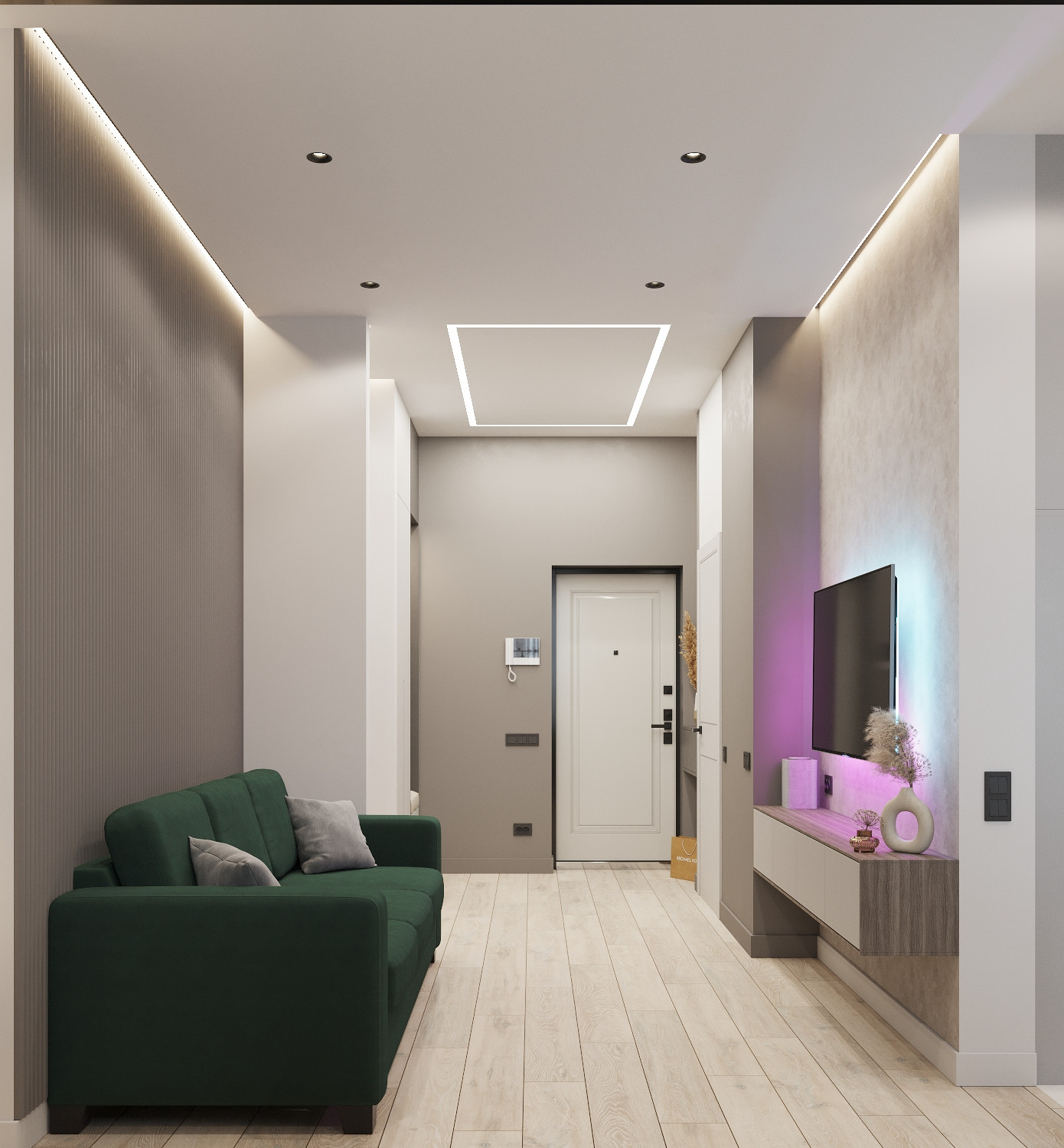 Обложка проекта: Современная кухня-столовая ЖК Аристократ