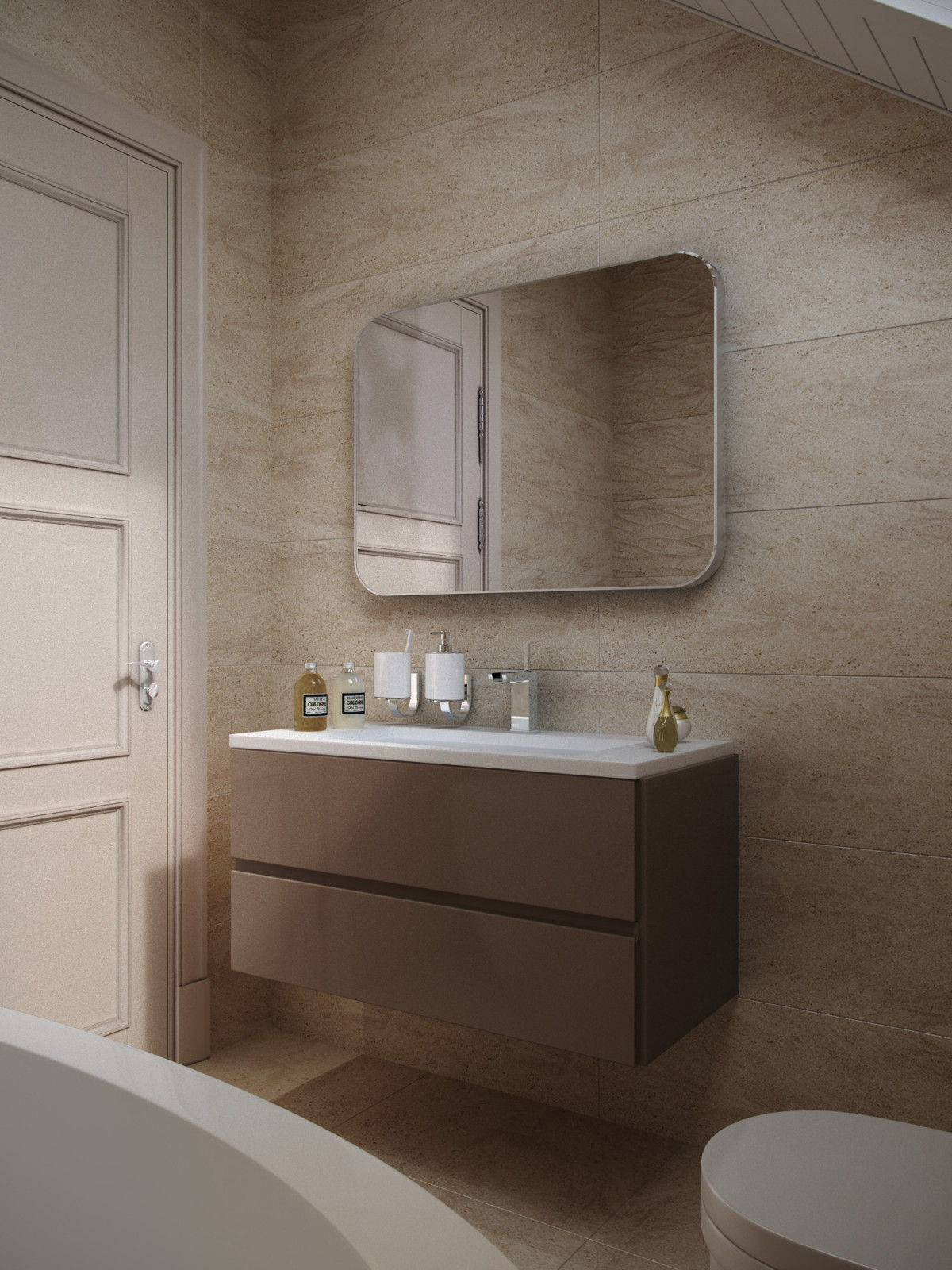 Загородный дом из клееного бруса