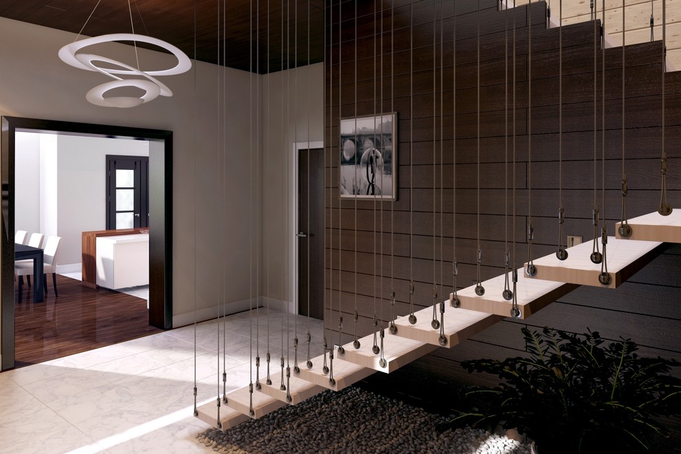 Интерьер загородного дома на Ярославском шоссе