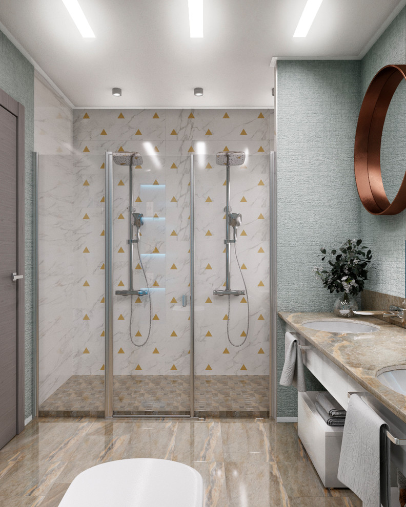 Дизайн квартиры "Симбиоз с природой"