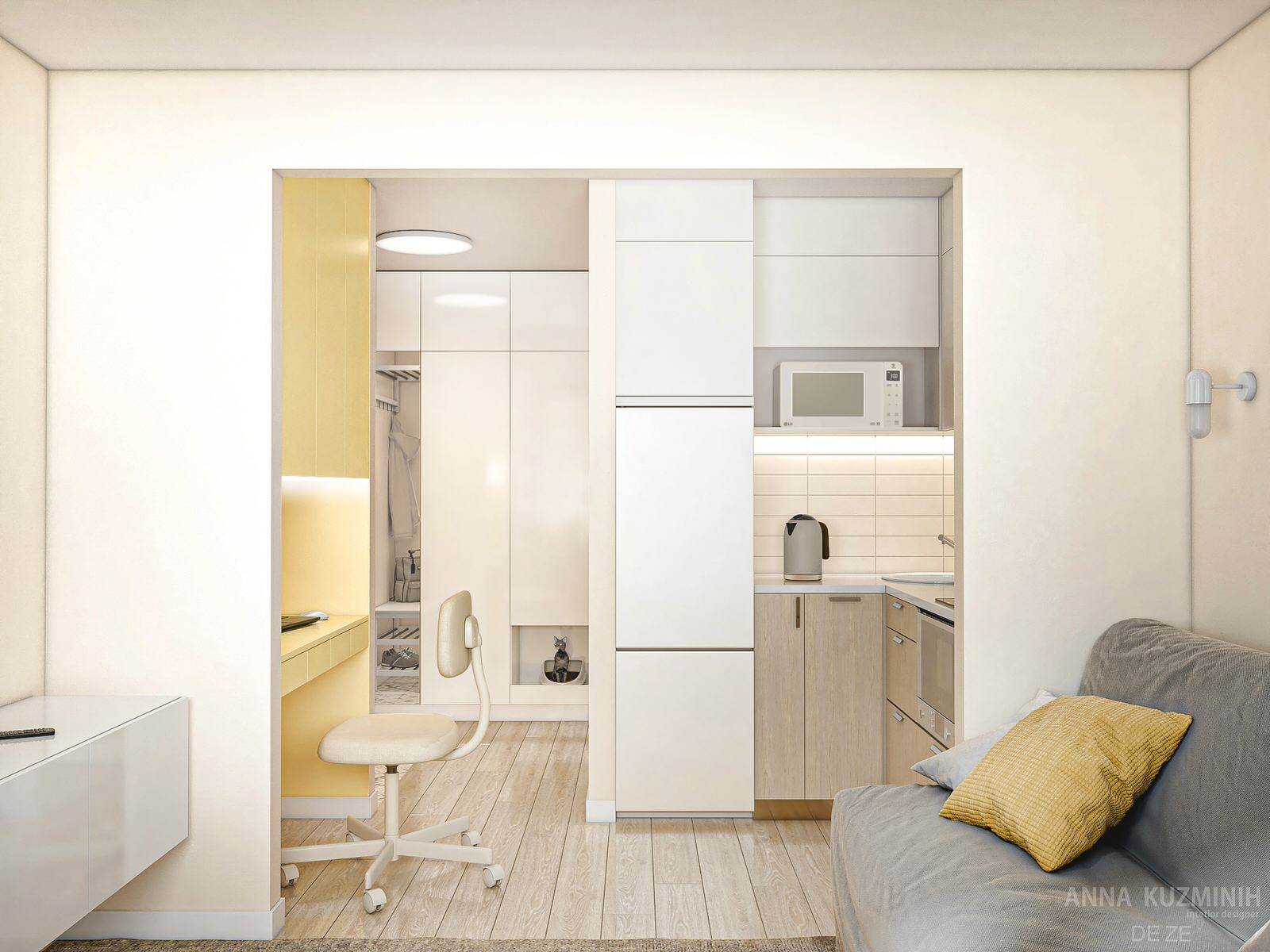 Квартира-студия 17 кв.м