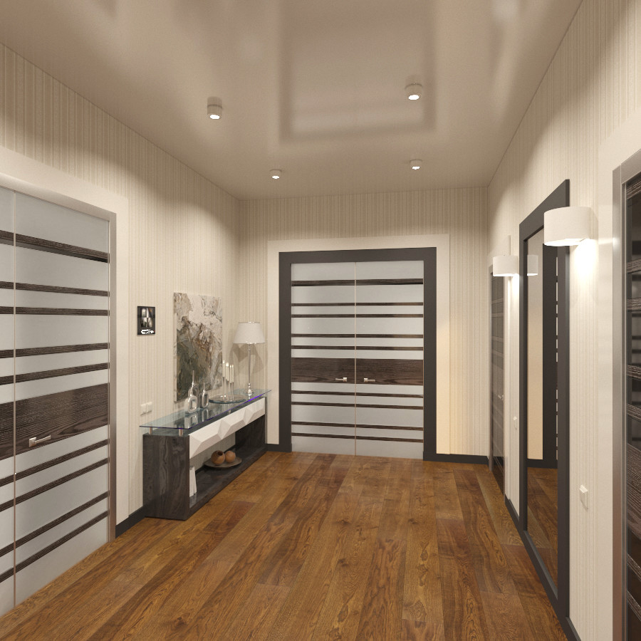 Холл. Загородный дом.