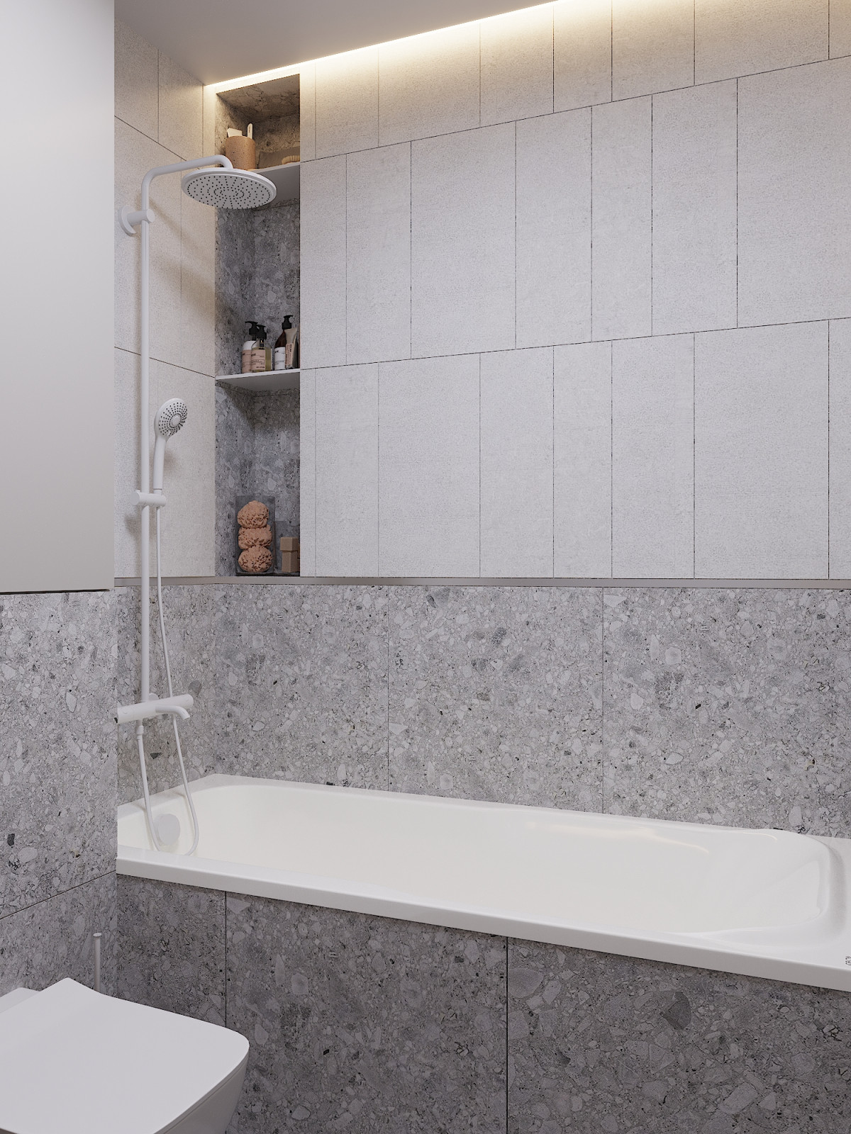 квартира с зеленым диваном