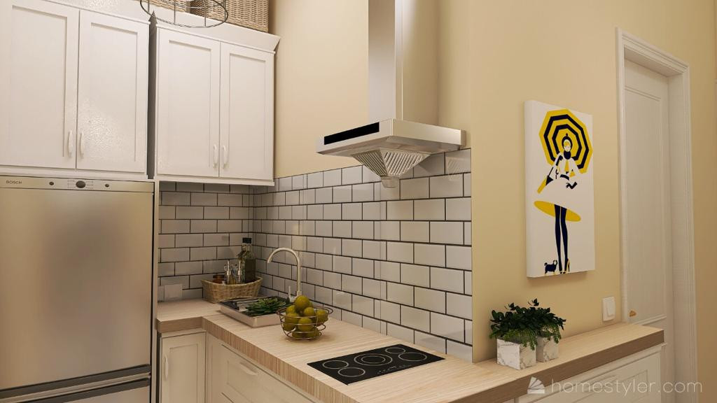 Крошечная, но очень уютная квартира 23 м2