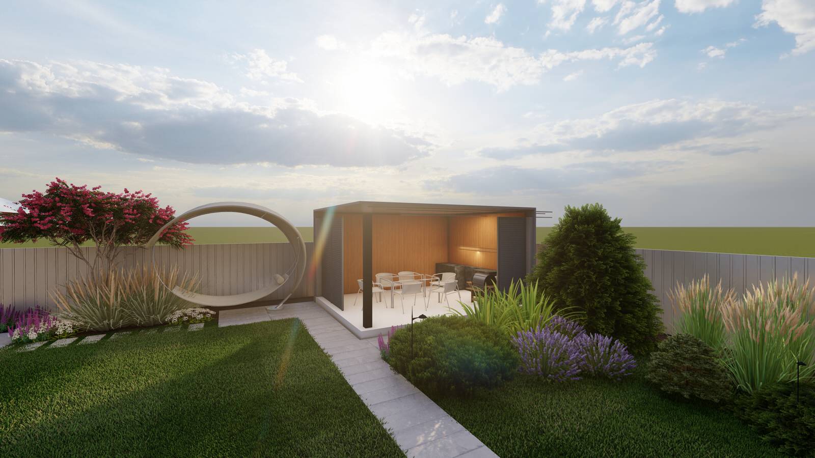 Обложка проекта: Ландшафтный проект "Нео"