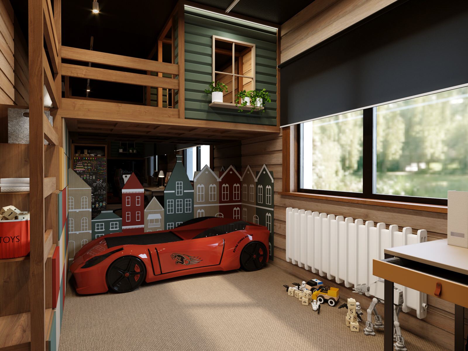 Обложка проекта: Детская 13 кв.м.